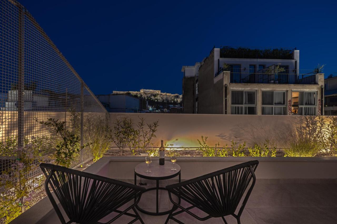 Hellenic Vibes Smart Hotel 雅典 外观 照片 The view from the rooftop
